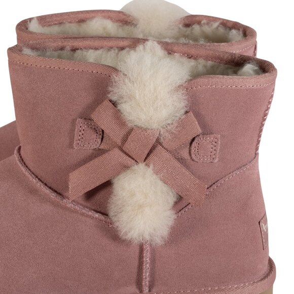 Koolaburra by UGG - Women's Victoria Mini Boot in Ash Rose, Size 11 M - Picture 11 of 13